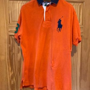 Ralph Lauren Big Pony Rugby style Polo - Mens Large